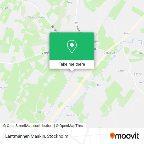 Lantmännen Maskin map