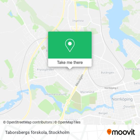 Taborsbergs förskola map