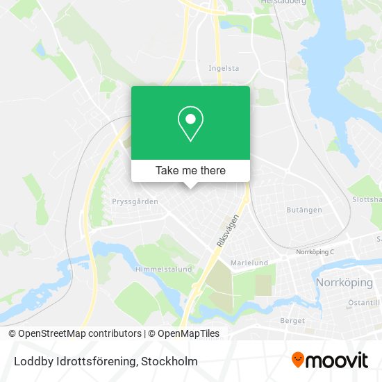 Loddby Idrottsförening map