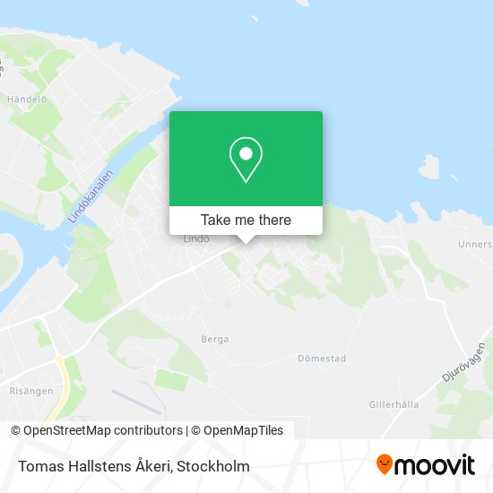 Tomas Hallstens Åkeri map