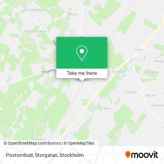 Postombud, Storgatan map