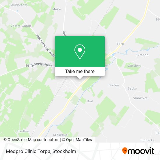 Medpro Clinic Torpa map