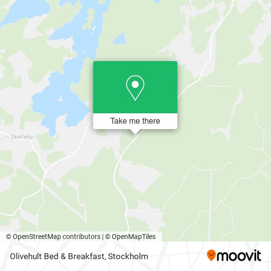 Olivehult Bed & Breakfast map