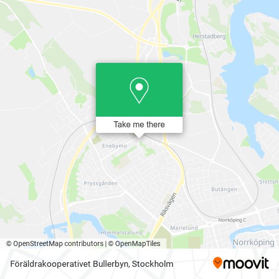 Föräldrakooperativet Bullerbyn map