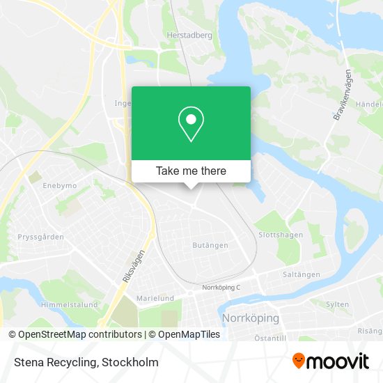 Stena Recycling map