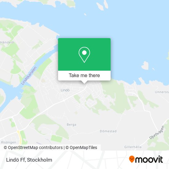 Lindö Ff map