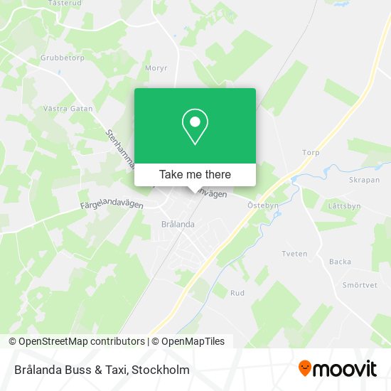 Brålanda Buss & Taxi map