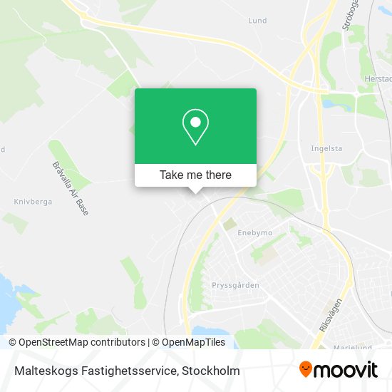 Malteskogs Fastighetsservice map