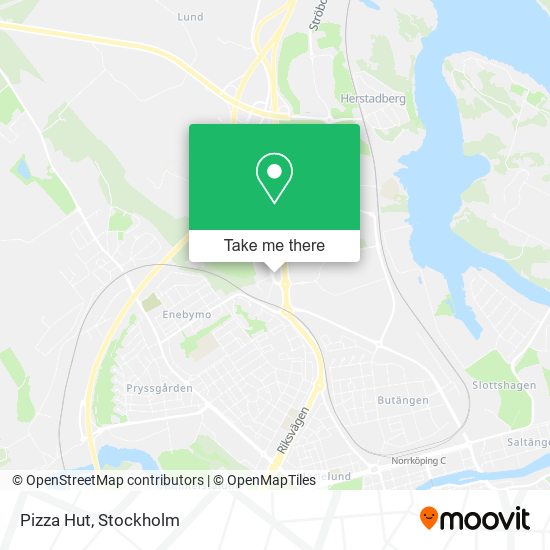 Pizza Hut map