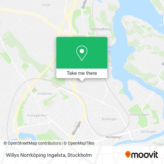 Willys Norrköping Ingelsta map