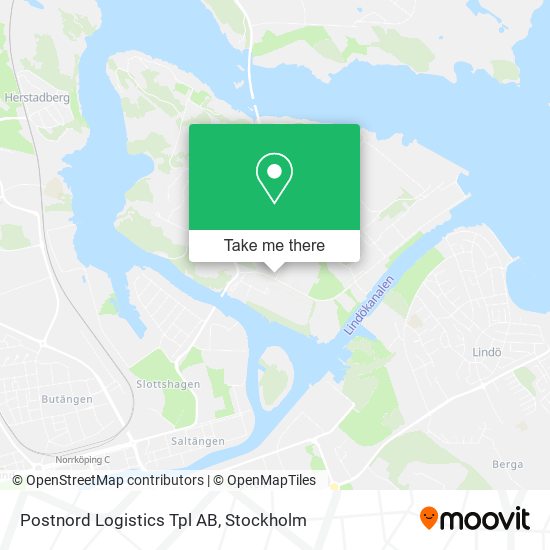 Postnord Logistics Tpl AB map