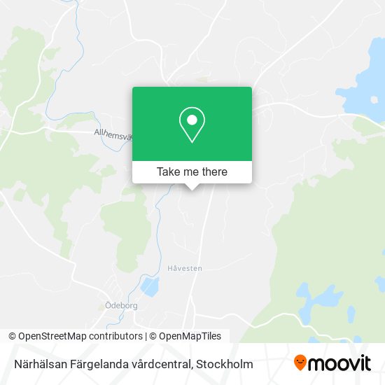 Närhälsan Färgelanda vårdcentral map