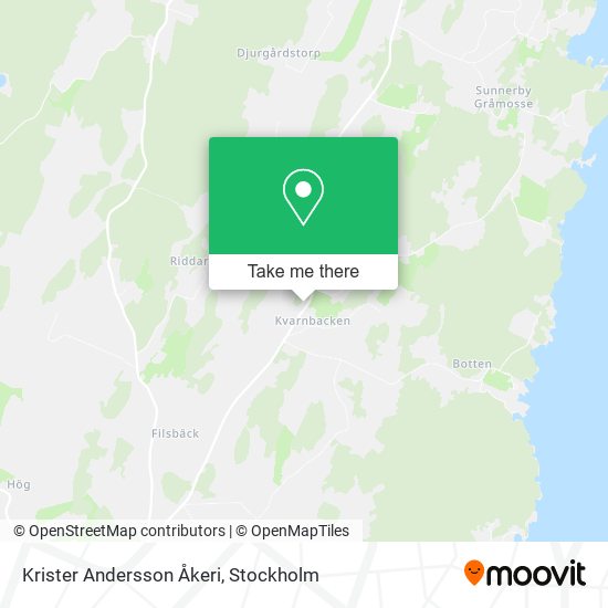 Krister Andersson Åkeri map