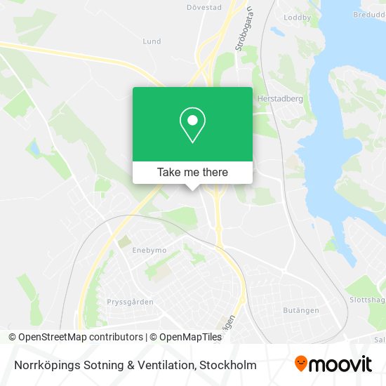 Norrköpings Sotning & Ventilation map