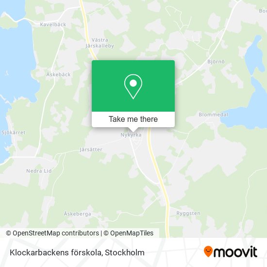 Klockarbackens förskola map