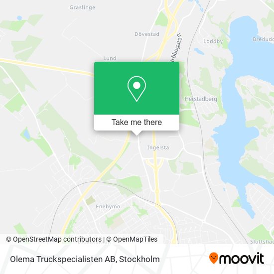 Olema Truckspecialisten AB map