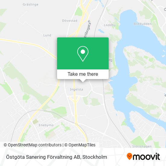 Östgöta Sanering Förvaltning AB map