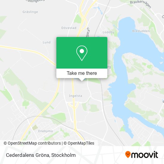 Cederdalens Gröna map