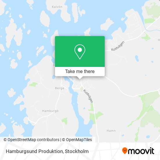 Hamburgsund Produktion map