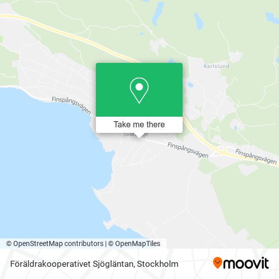 Föräldrakooperativet Sjögläntan map