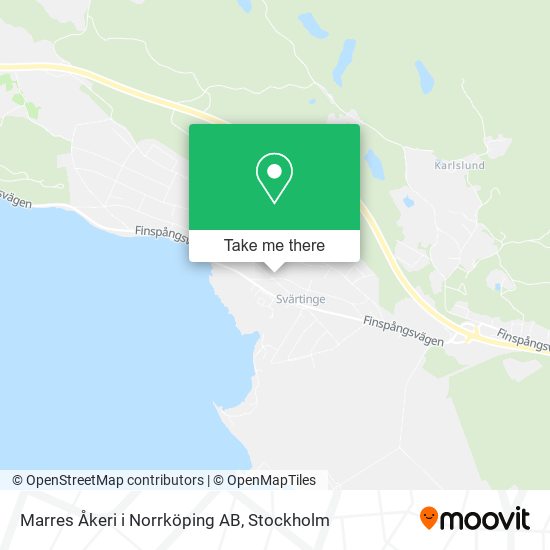 Marres Åkeri i Norrköping AB map