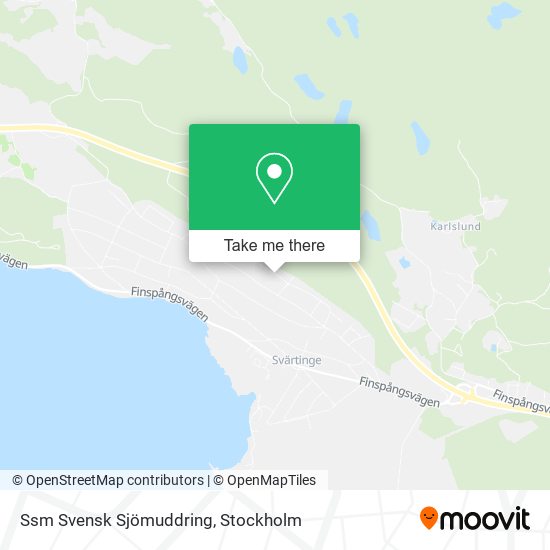 Ssm Svensk Sjömuddring map