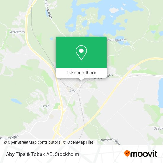 Åby Tips & Tobak AB map