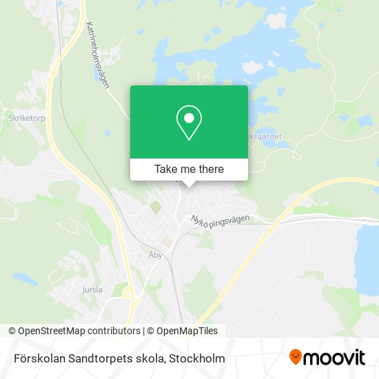 Förskolan Sandtorpets skola map