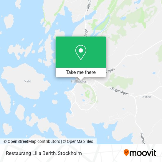 Restaurang Lilla Berith map