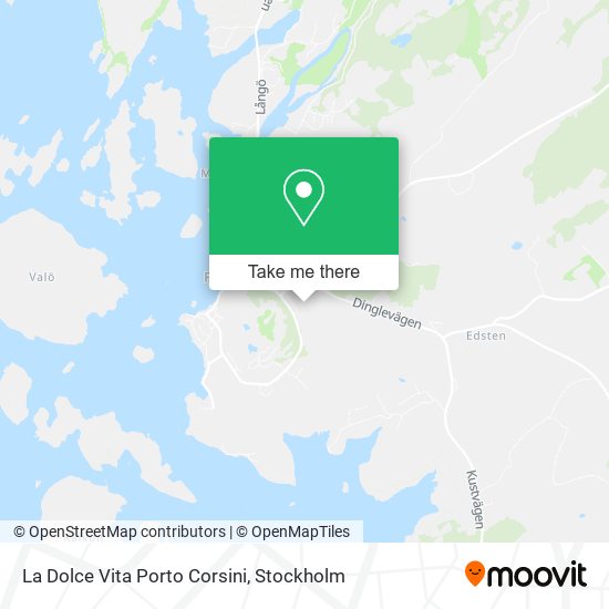 La Dolce Vita Porto Corsini map