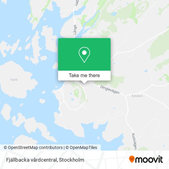 Fjällbacka vårdcentral map