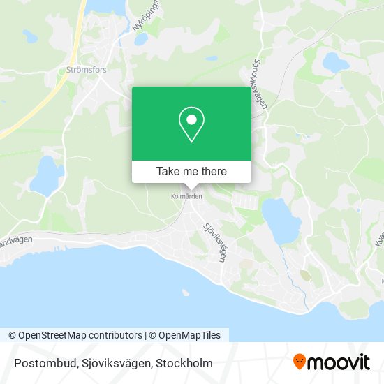 Postombud, Sjöviksvägen map