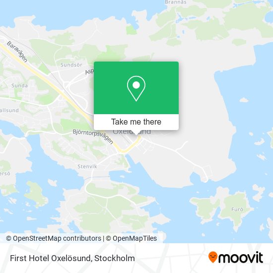 First Hotel Oxelösund map