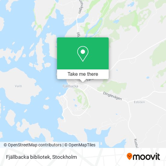 Fjällbacka bibliotek map