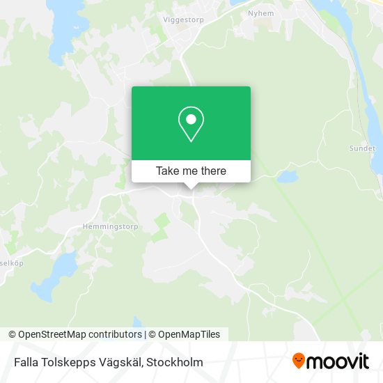 Falla Tolskepps Vägskäl map
