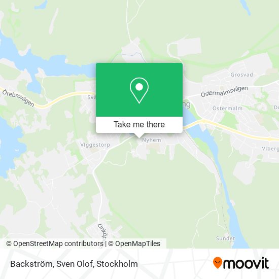 Backström, Sven Olof map