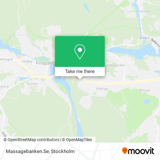 Massagebanken.Se map