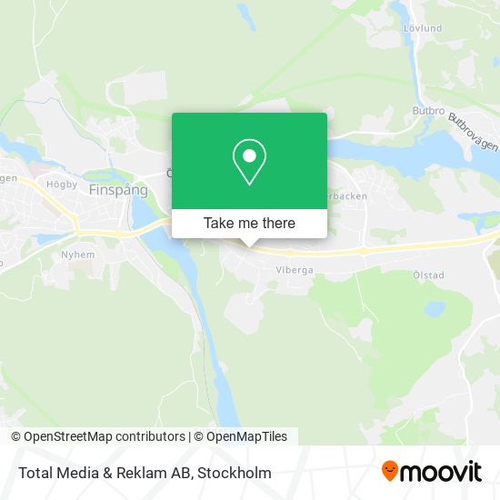 Total Media & Reklam AB map