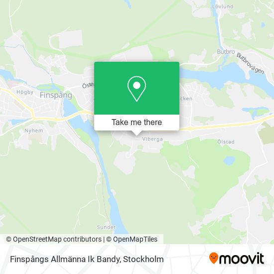 Finspångs Allmänna Ik Bandy map