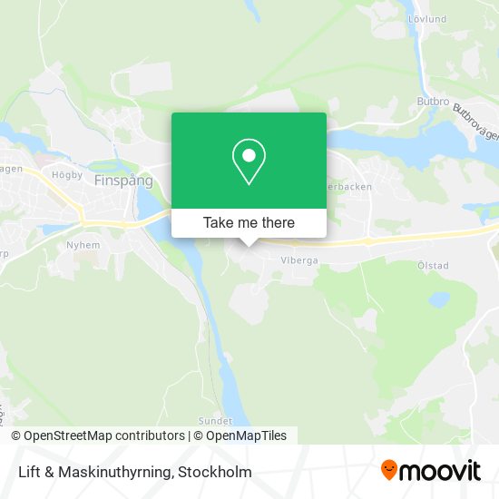 Lift & Maskinuthyrning map