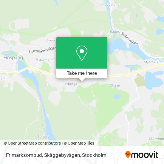 Frimärksombud, Skäggebyvägen map