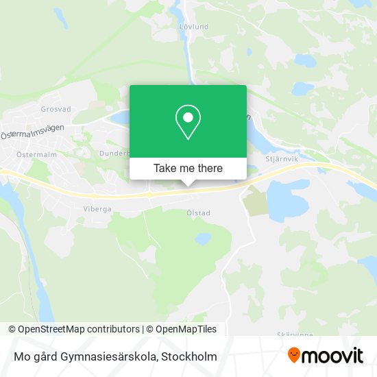 Mo gård Gymnasiesärskola map