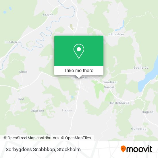 Sörbygdens Snabbköp map