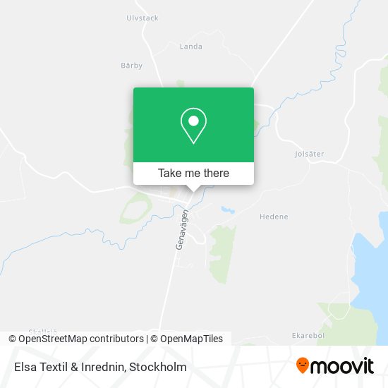 Elsa Textil & Inrednin map