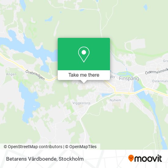 Betarens Vårdboende map