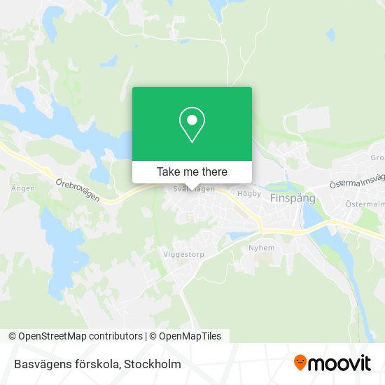 Basvägens förskola map