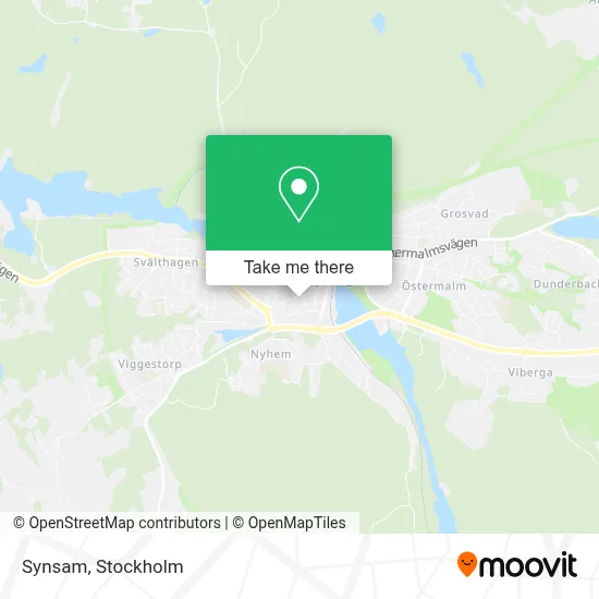 Synsam map