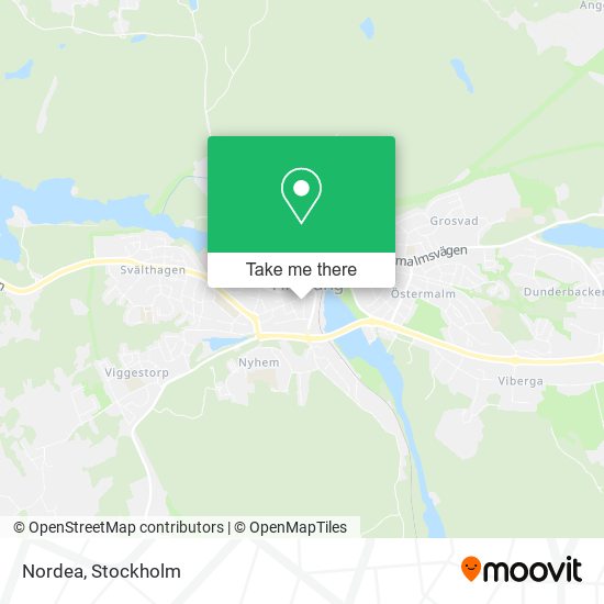 Nordea map