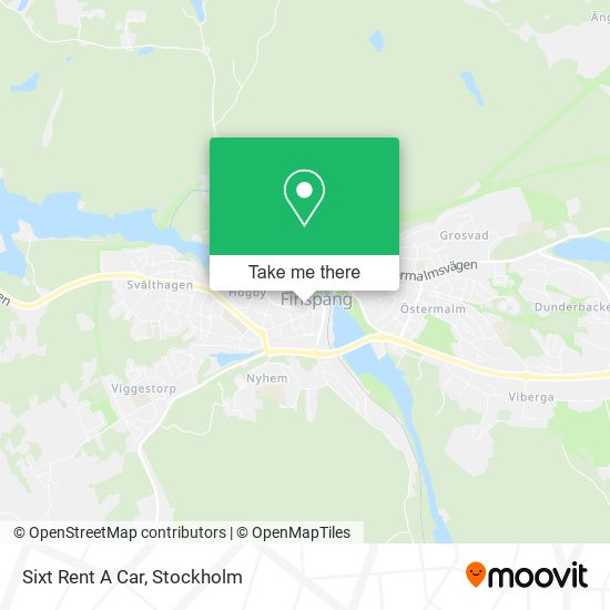 Sixt Rent A Car map