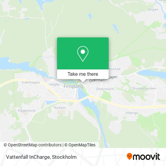 Vattenfall InCharge map